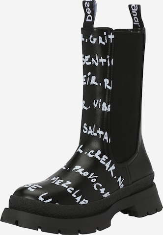 Desigual Chelsea Boots in Black: front