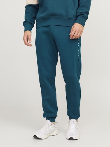 JACK & JONES Tapered Broek in Blauw: voorkant