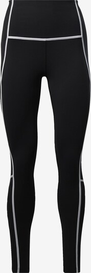 Reebok Sport Παντελόνι φόρμας σε μαύρο / λευκό, Άποψη προϊόντος