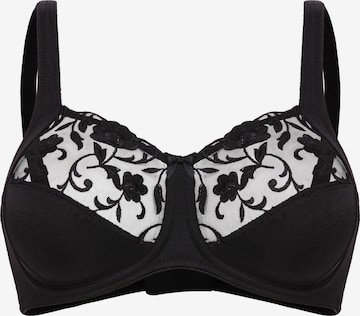FELINA Bra 'Moments' in Black: front
