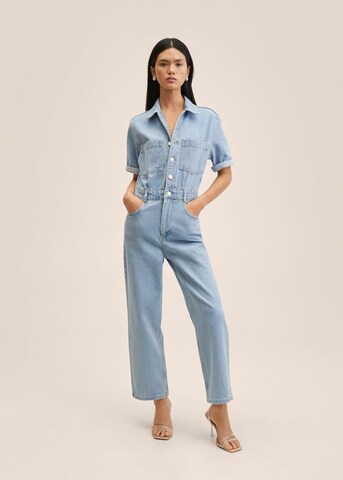 MANGO Jumpsuit 'Alessia' in Blue: front