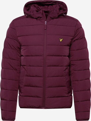 Lyle & Scott Prechodná bunda - Červená: predná strana