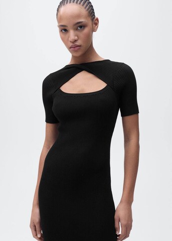MANGO Dress 'Nenufar' in Black