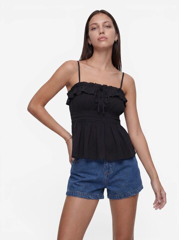 studioselect Top 'Ava' in Schwarz: Vorderseite