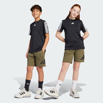 ADIDAS SPORTSWEAR Regular Trousers 'Essentials' in Green: front