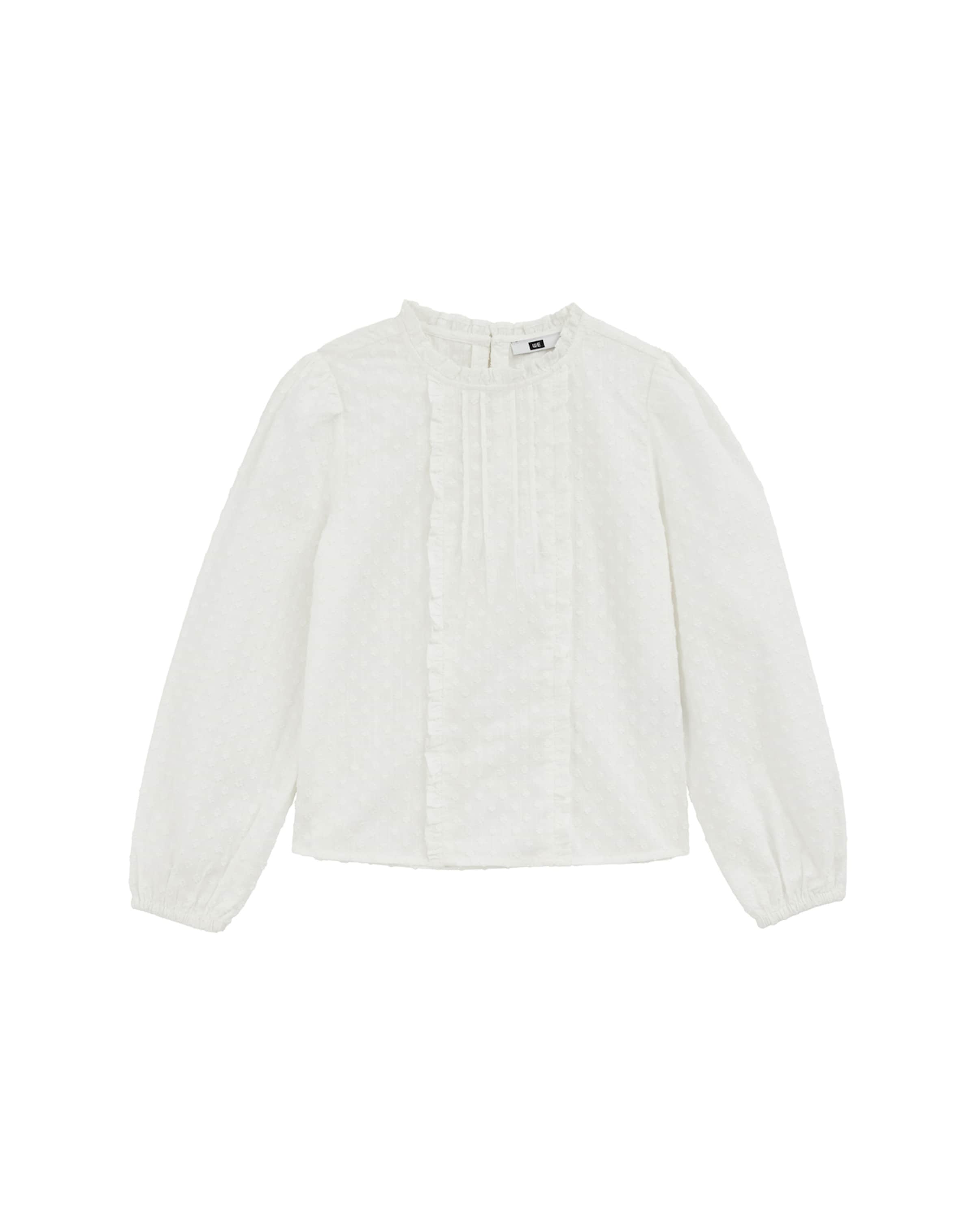 WE Fashion Blouse in White: front