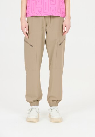SOS Loose fit Sports trousers 'Fujiyama' in Brown: front