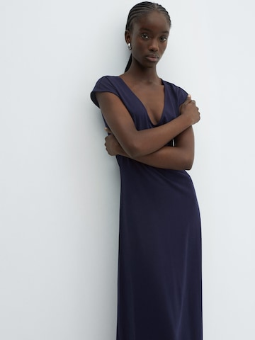 MANGO Sukienka 'DICA' w kolorze niebieski: przód