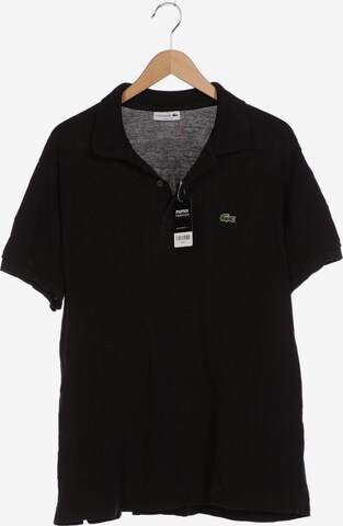 LACOSTE Shirt in XXXL in Black: front