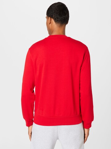 Sweat-shirt LACOSTE en rouge