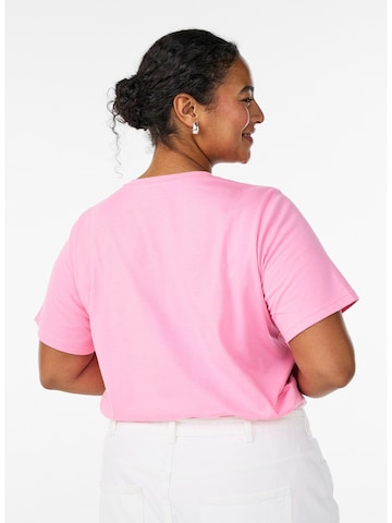 Zizzi Футболка 'Tea' в Белый