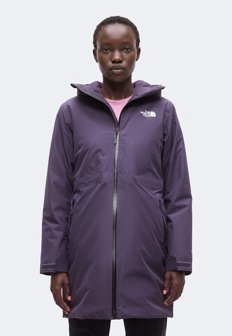 THE NORTH FACE Zunanja jakna 'HIKESTELLER' | modra barva: sprednja stran