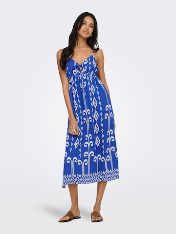 ONLY - Vestido 'ONLREFRON' en azul: frente