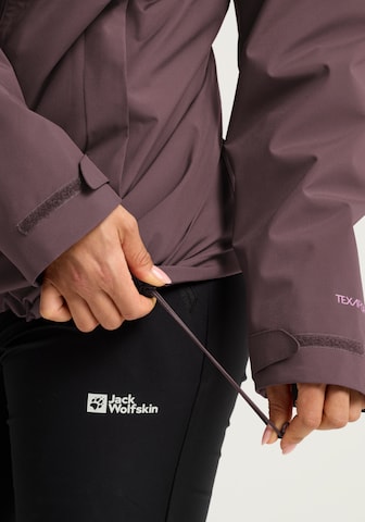 JACK WOLFSKIN Performance Jacket in Purple