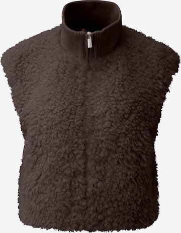 Gilet QS en marron : devant