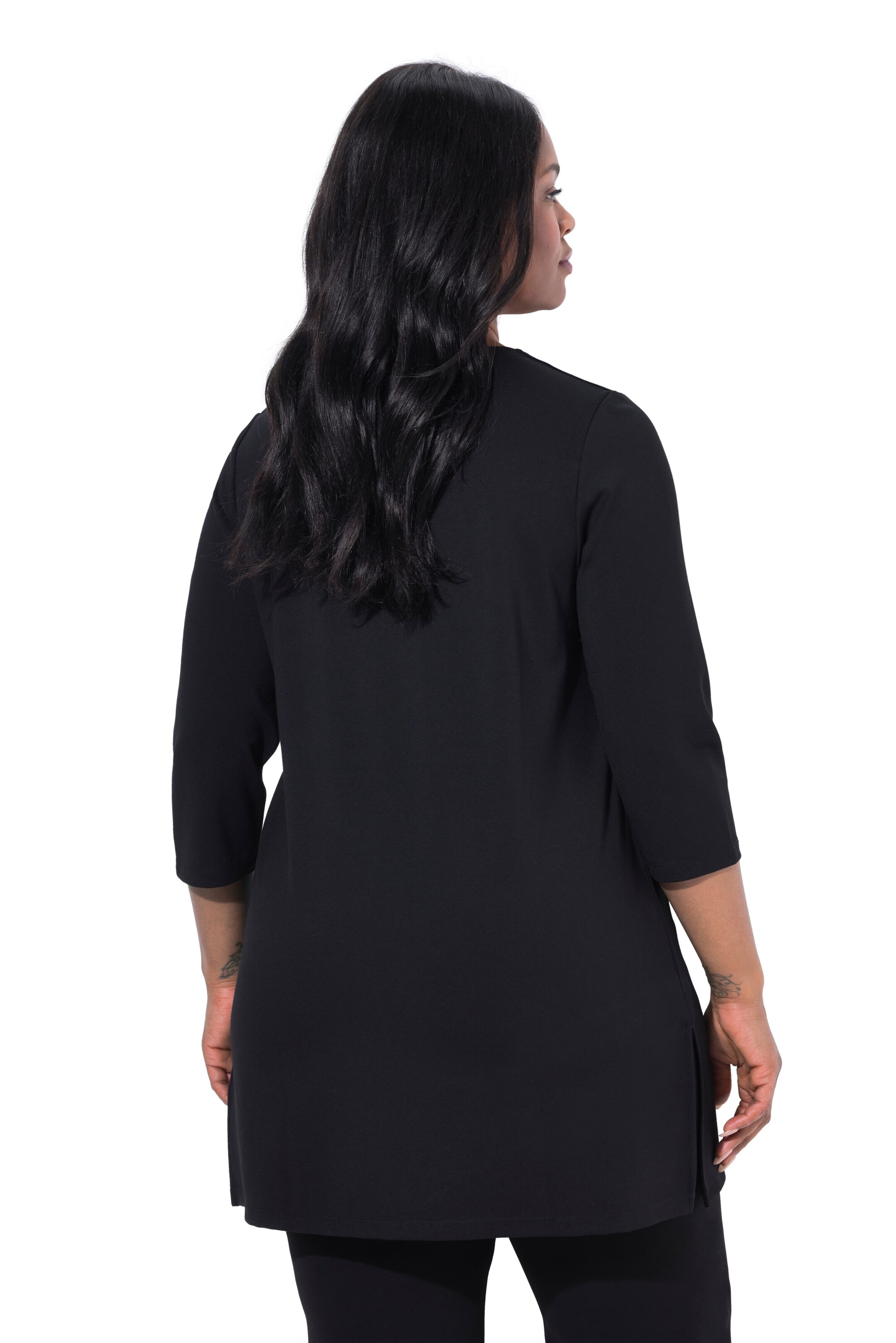 Ulla Popken Shirt in Zwart