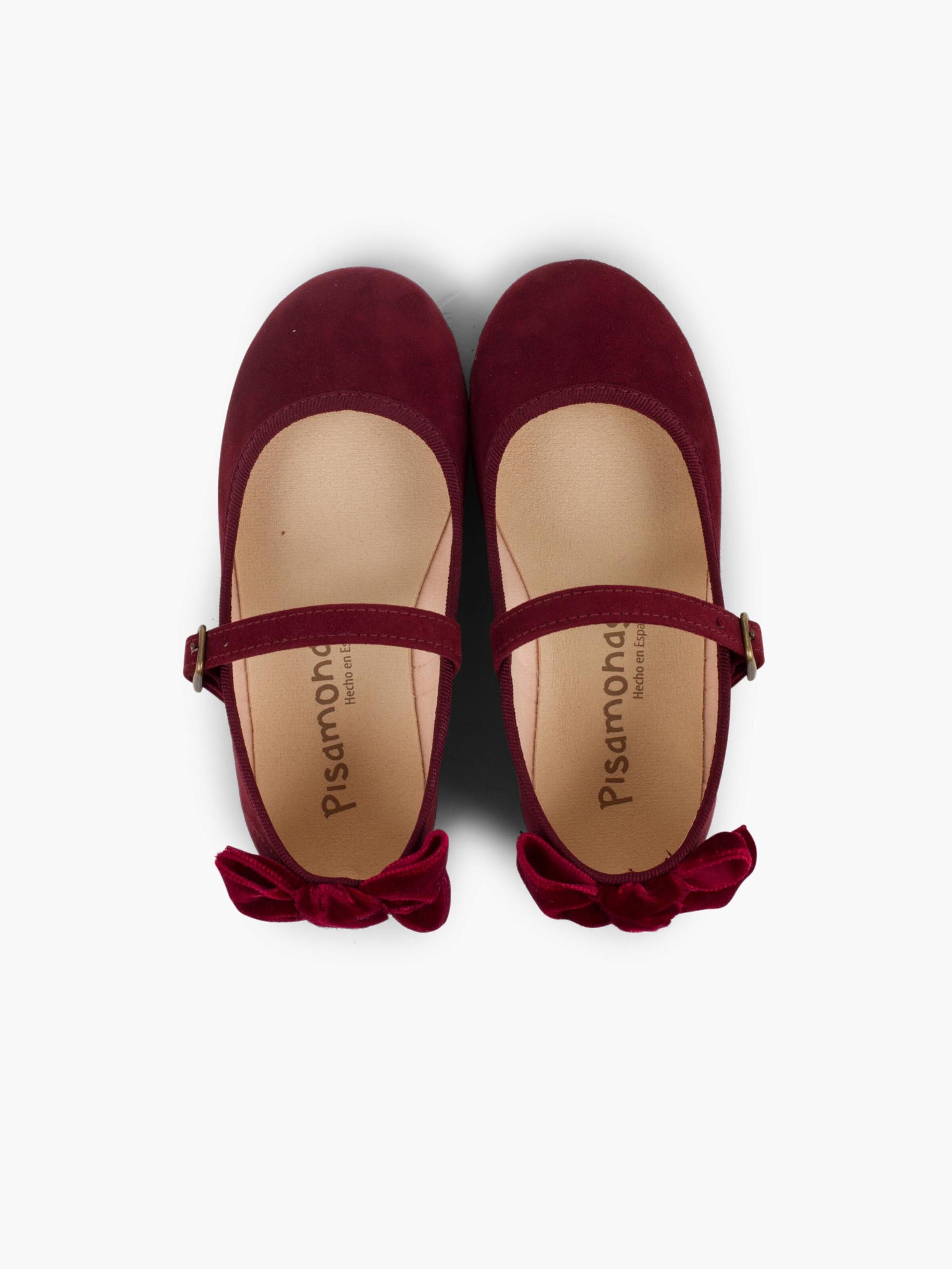 Pisamonas Ballet Flats in Red