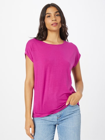 VERO MODA T-Shirt 'AVA' in Pink: predná strana