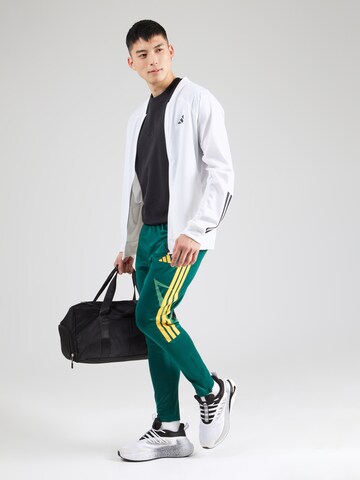 Coupe slim Pantalon de sport 'TIRO' ADIDAS SPORTSWEAR en vert