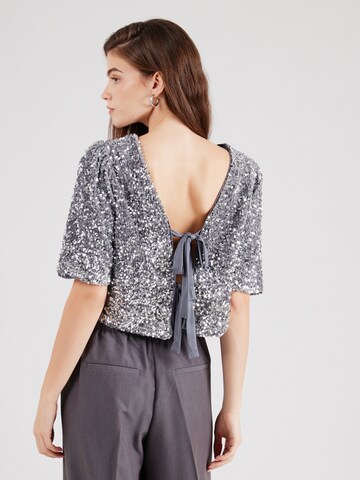 OBJECT Bluse 'Kinne' in Grau: Vorderseite