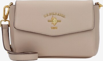 U.S. POLO ASSN. Crossbody Bag 'Stanford' in Beige: front