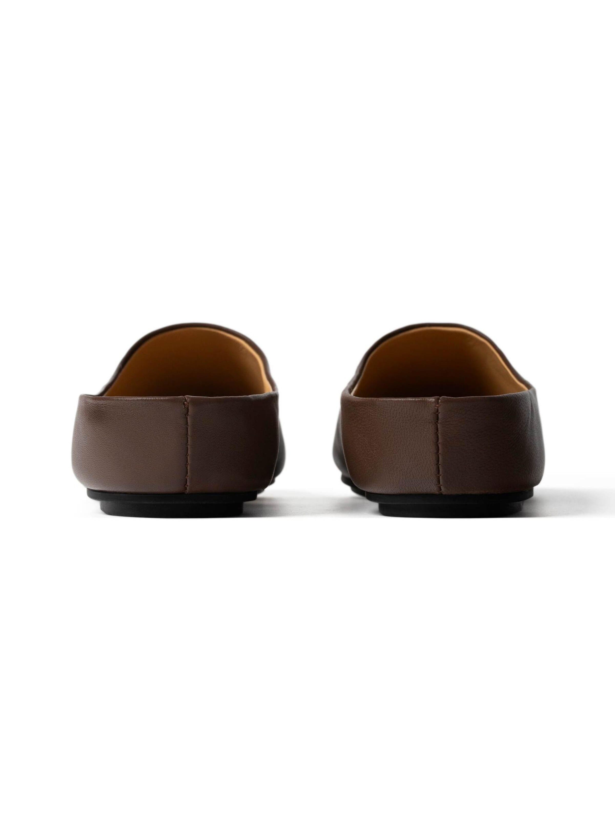 L37 HANDMADE SHOES Huisschoenen 'ALL AT ONCE' in Bruin