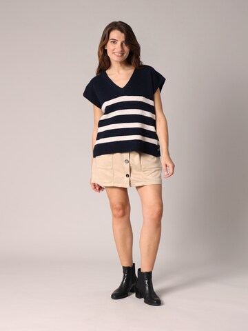 Tops en tricot 'BIRDY' Deeluxe en bleu