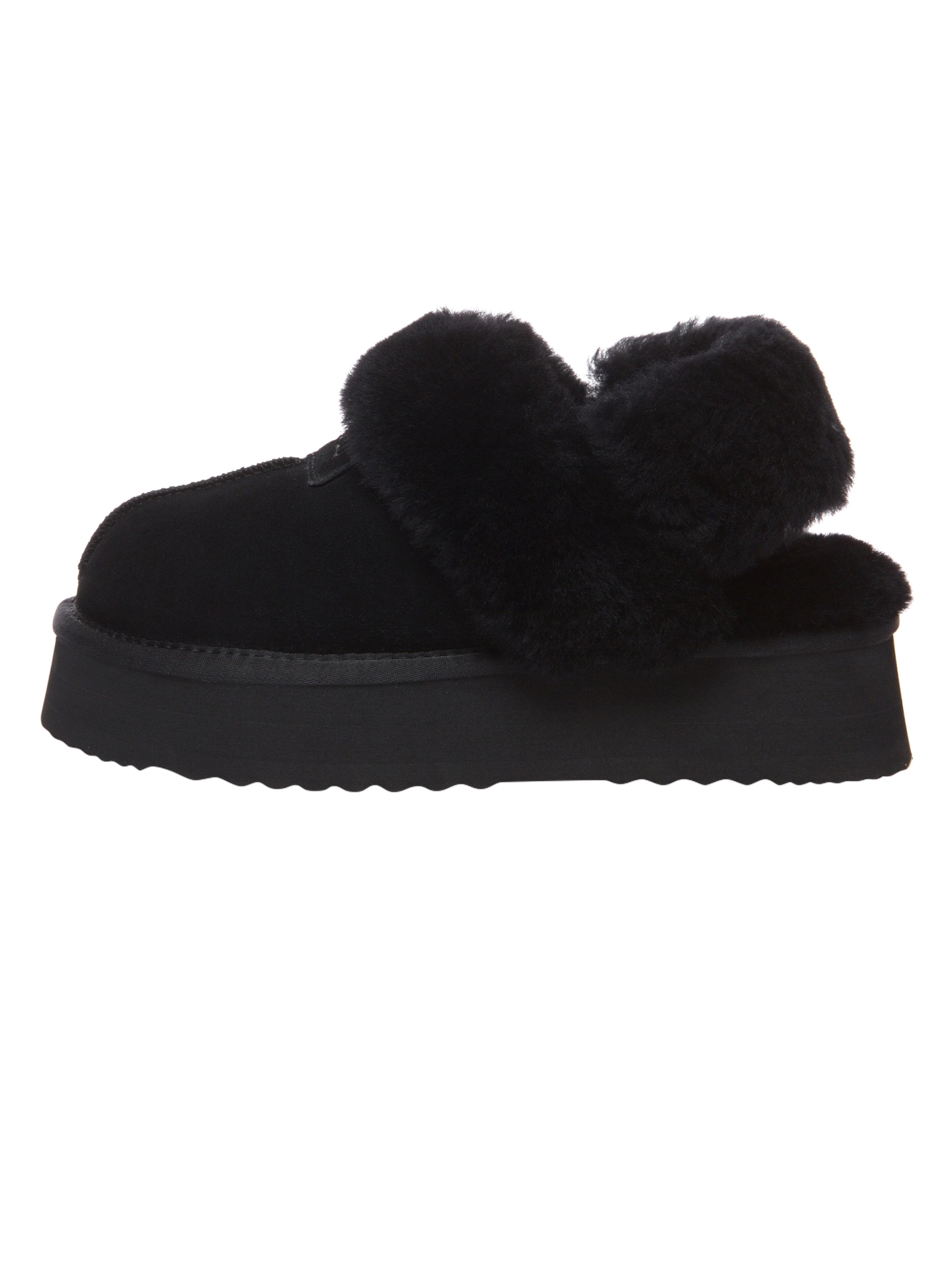 Everau Huisschoenen 'Fantail' in Zwart: voorkant