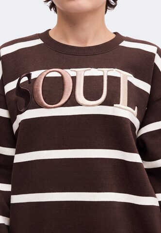 Smith&Soul Sweatshirt i brun