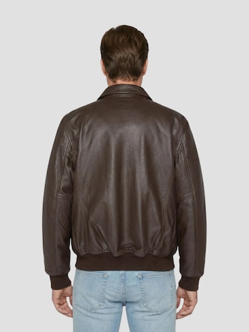 Schott NYC Winter Jacket in Brown