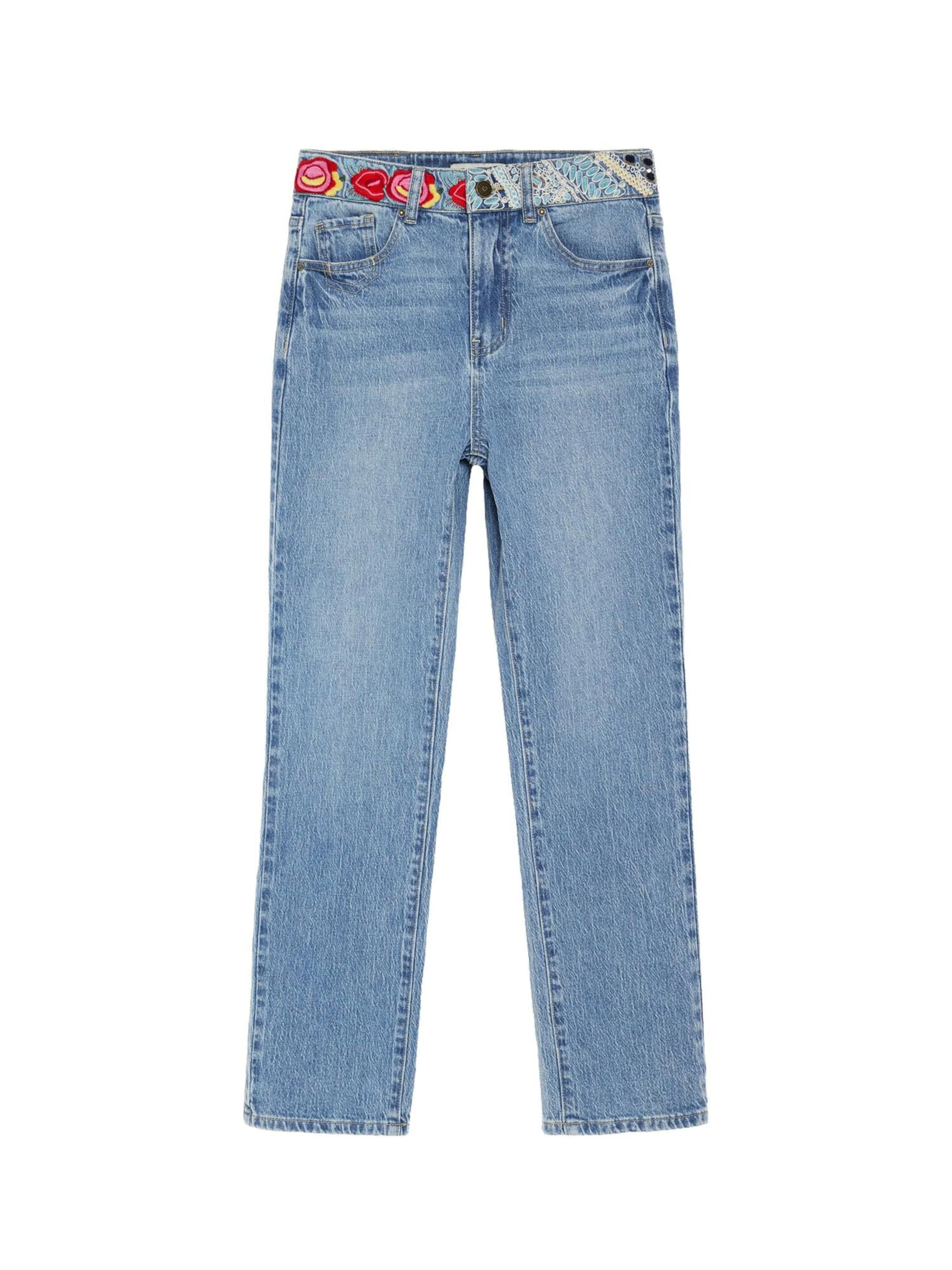 Desigual Regular Jeans in Blue: front