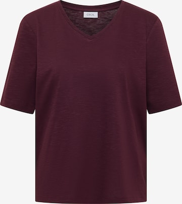 CECIL T-Shirt in Rot: Vorderseite