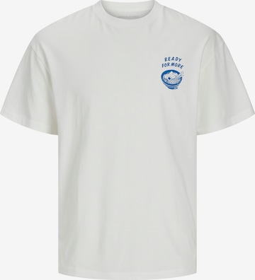 JACK & JONES T-Shirt 'JJCHARGE' in Weiß: Vorderseite