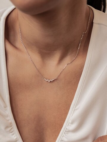 Hey Happiness Ketting 'Lumi Line' in Zilver
