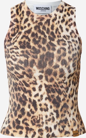 Moschino Jeans Neuletoppi värissä ruskea: etupuoli