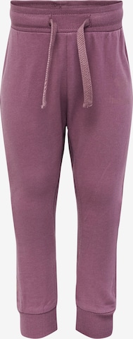 Hummel Pants in Purple: front