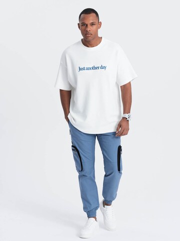 Ombre Tapered Trousers 'OM-PAJO-0135' in Blue