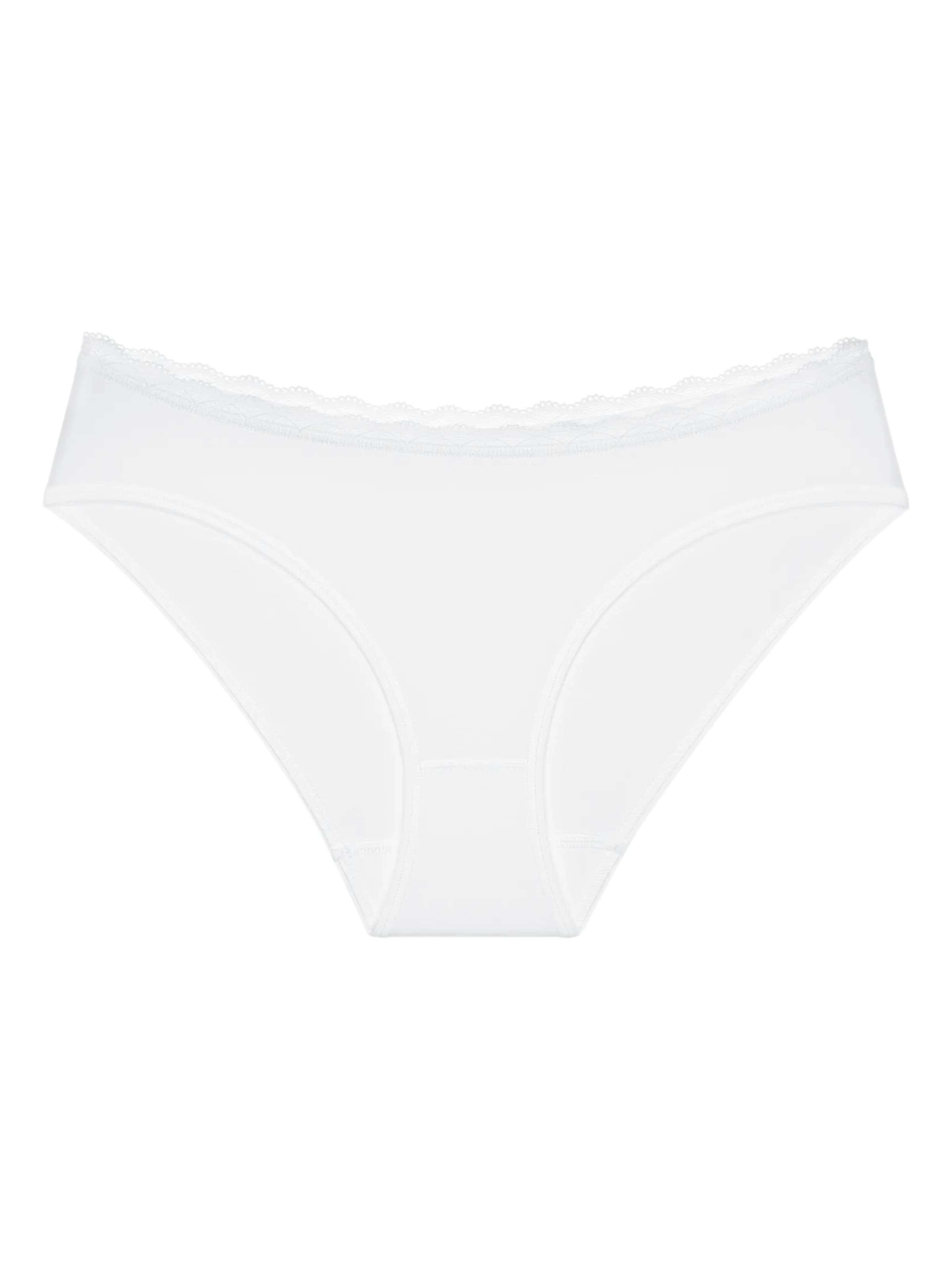 Slip 'Feel of Cotton' TRIUMPH en blanc