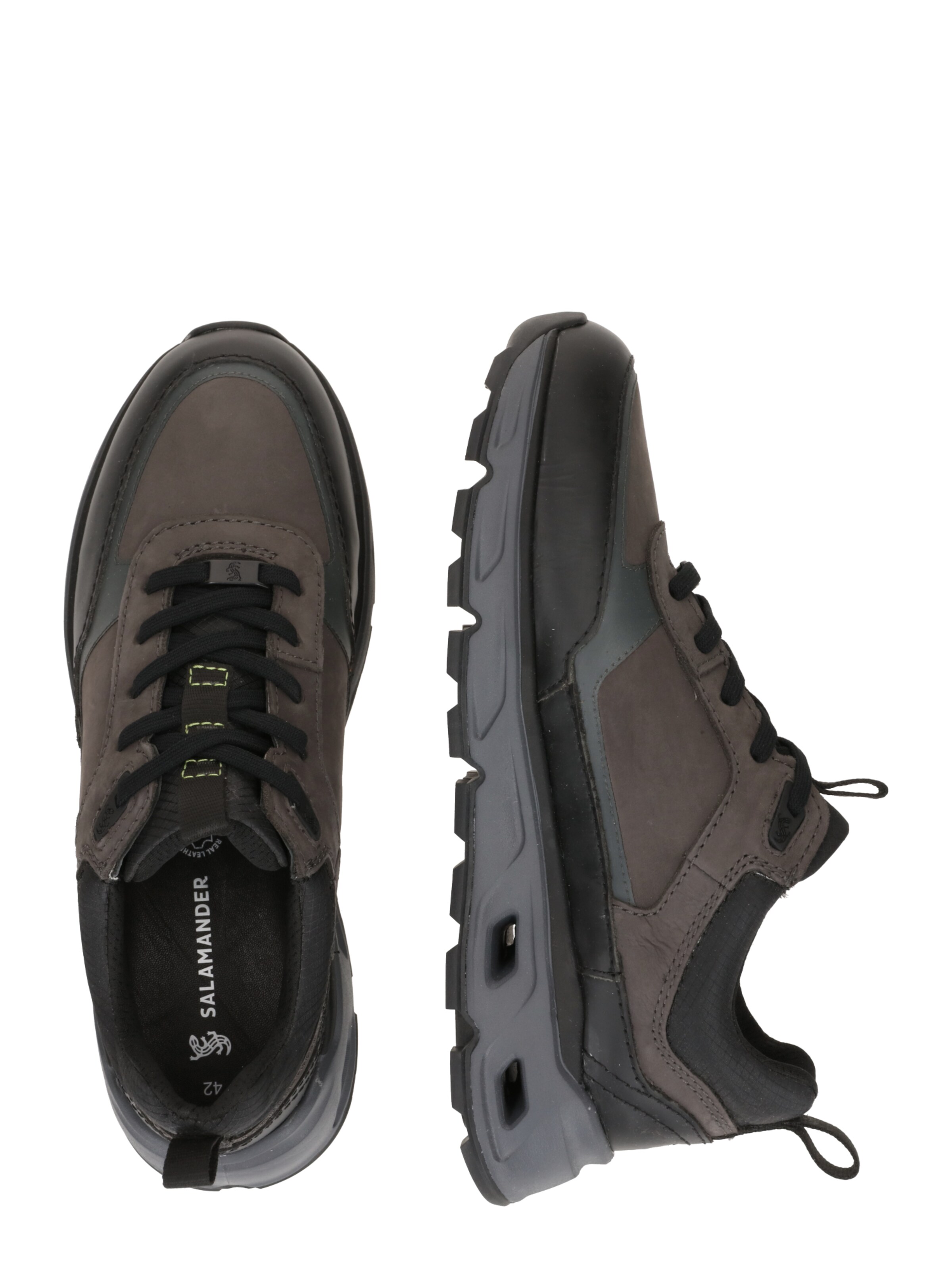 SALAMANDER Sportovní šněrovací boty – šedá