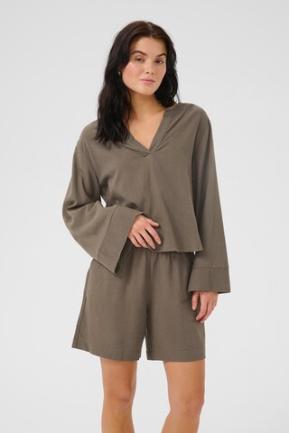 My Essential Wardrobe Blouse 'Dias' in Beige: front