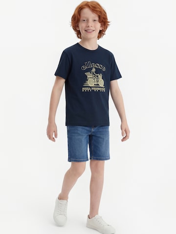 ELLESSE Särk 'Trattori', värv sinine: eest vaates