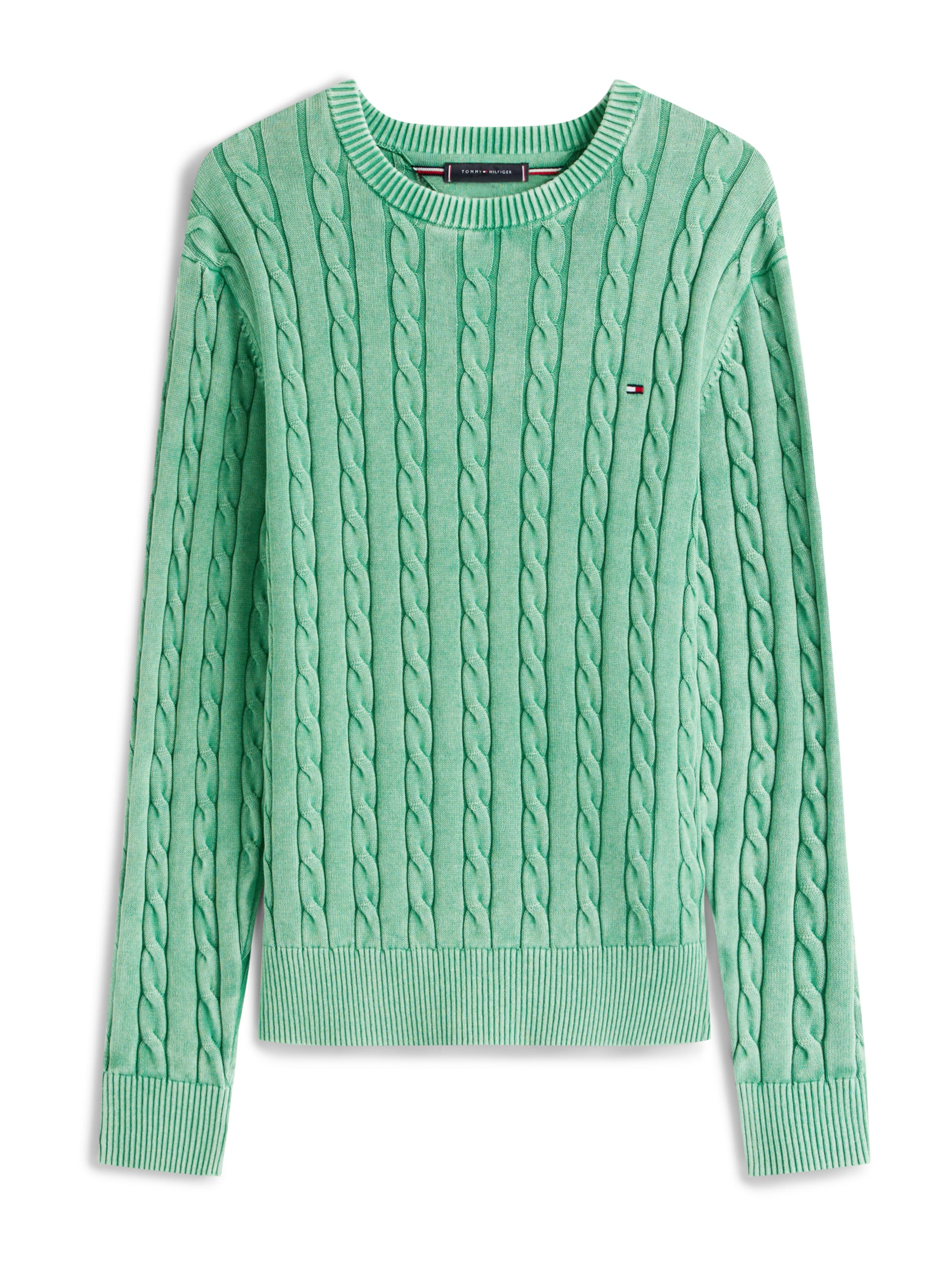 TOMMY HILFIGER - Jersey 'CLASSIC' en verde: frente