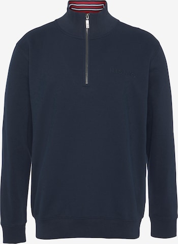 H.I.S Sweatshirt in Blue: front