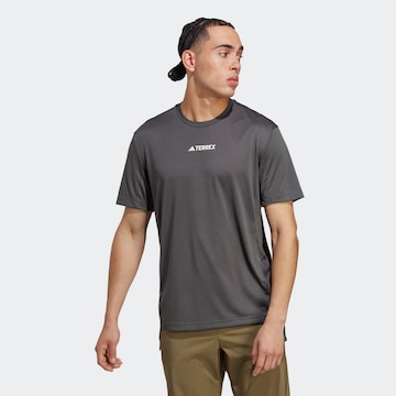 ADIDAS TERREX Performance shirt 'Multi' in Black