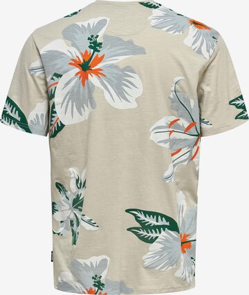 Only & Sons T-Shirt 'Klop' in Grau
