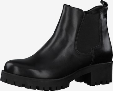 TAMARIS Chelsea boots in Zwart: voorkant