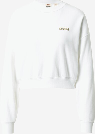 LEVI'S Sweater majica u zlatna / bijela, Pregled proizvoda