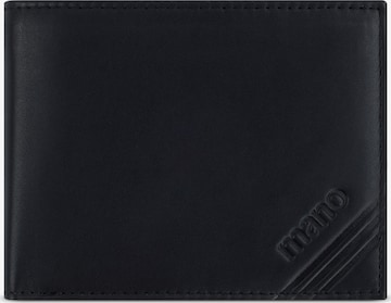 mano Wallet 'Don Antonio' in Black: front