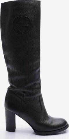 Gucci Stiefel 38,5 in Schwarz: predná strana