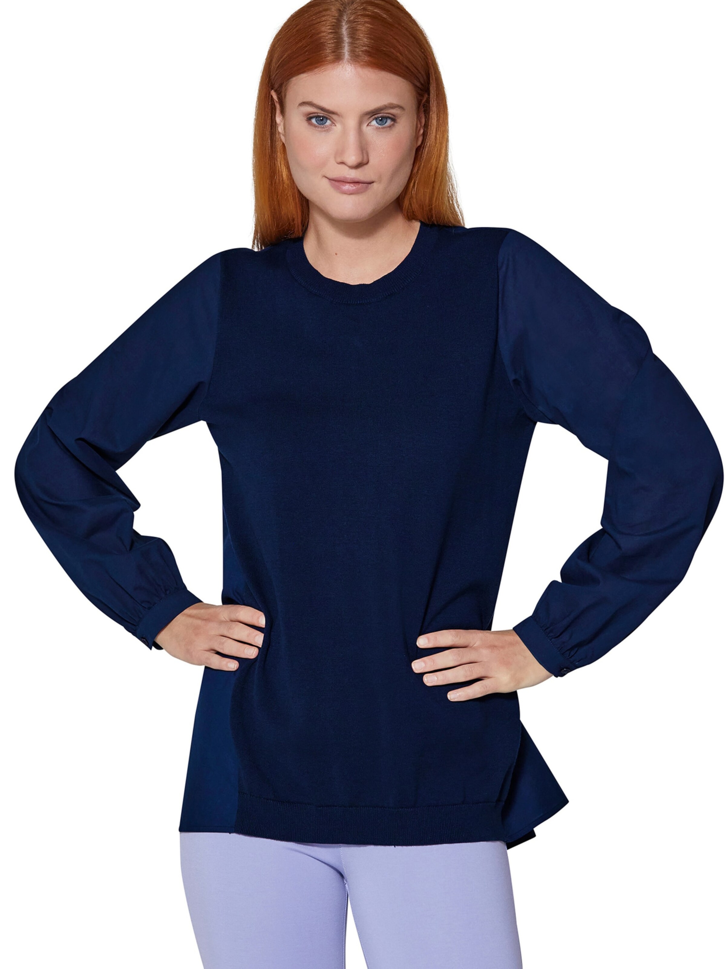 MADELEINE Pullover in Blau